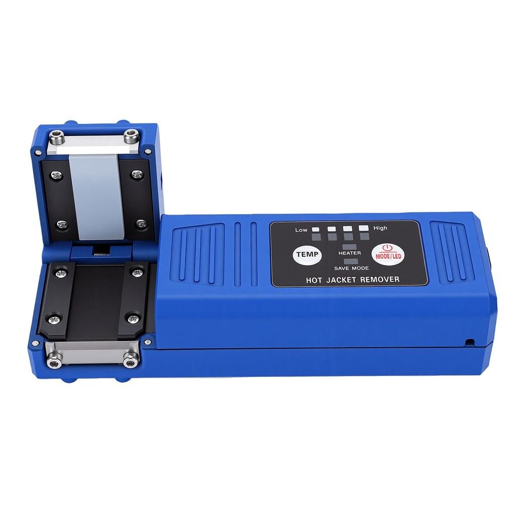 Fiber Optic Thermal Stripper 8 Temperature Levels Auto Heating Fiber Optical Stripping Tool for 1 48 Cores Fibers