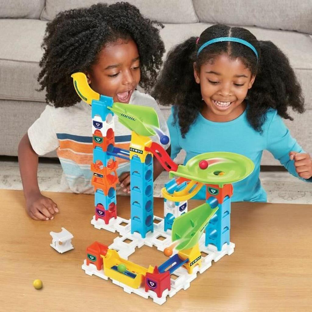 VTech - Marble Rush Circuit à Billes Magnetic Dino Set XL400E | Smyths