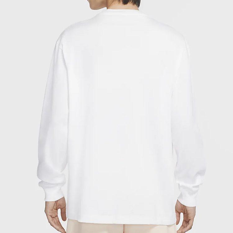 Jordan T Shirts Men's White Crew Neck Moderate Straight Fit CN3102-100