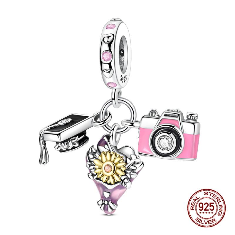 Copper Classic Sun, Star And Moon Tarot Charms Pendants For Women Fit Original Bracelets Diy Jewelry Gift New