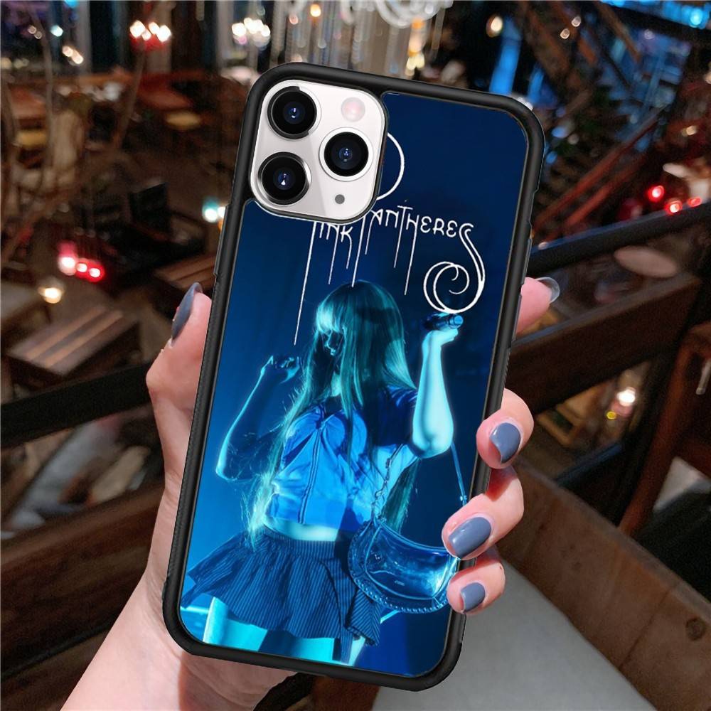 

Чехол для телефона singer P-Pinkpantheress для iPhone 16 Pro Max 15 14 Plus 14 13 12 11 17 PC+TPU Чехлы Задняя крышка iPhone 12pro max