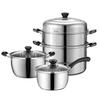 Sule Stainless Steel 3-Piece Cookware Set