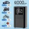 150PSI Wireless Portable Air Compressor - Tire Inflator with Digital Gauge & LED Light for Cars, Motorcycles, Bikes & Balls
