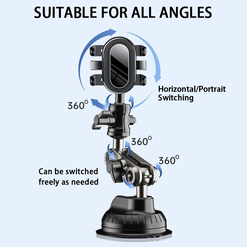 Car-Mounted Phone Holder Multi-Directional Shooting Bracket Suction Cup Bracket