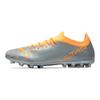 Puma Ultra 2.4 Round Toe Comfortable Low Top MG (Rubber Short Studs) Artificial Turf Soccer Shoes Men soccer shoes Gray Orange 106725-01