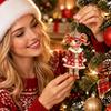 Shining Goat Hanging Ornament Acrylic Animal Hanging Decoration Christmas Tree Ornament  Bag Charms