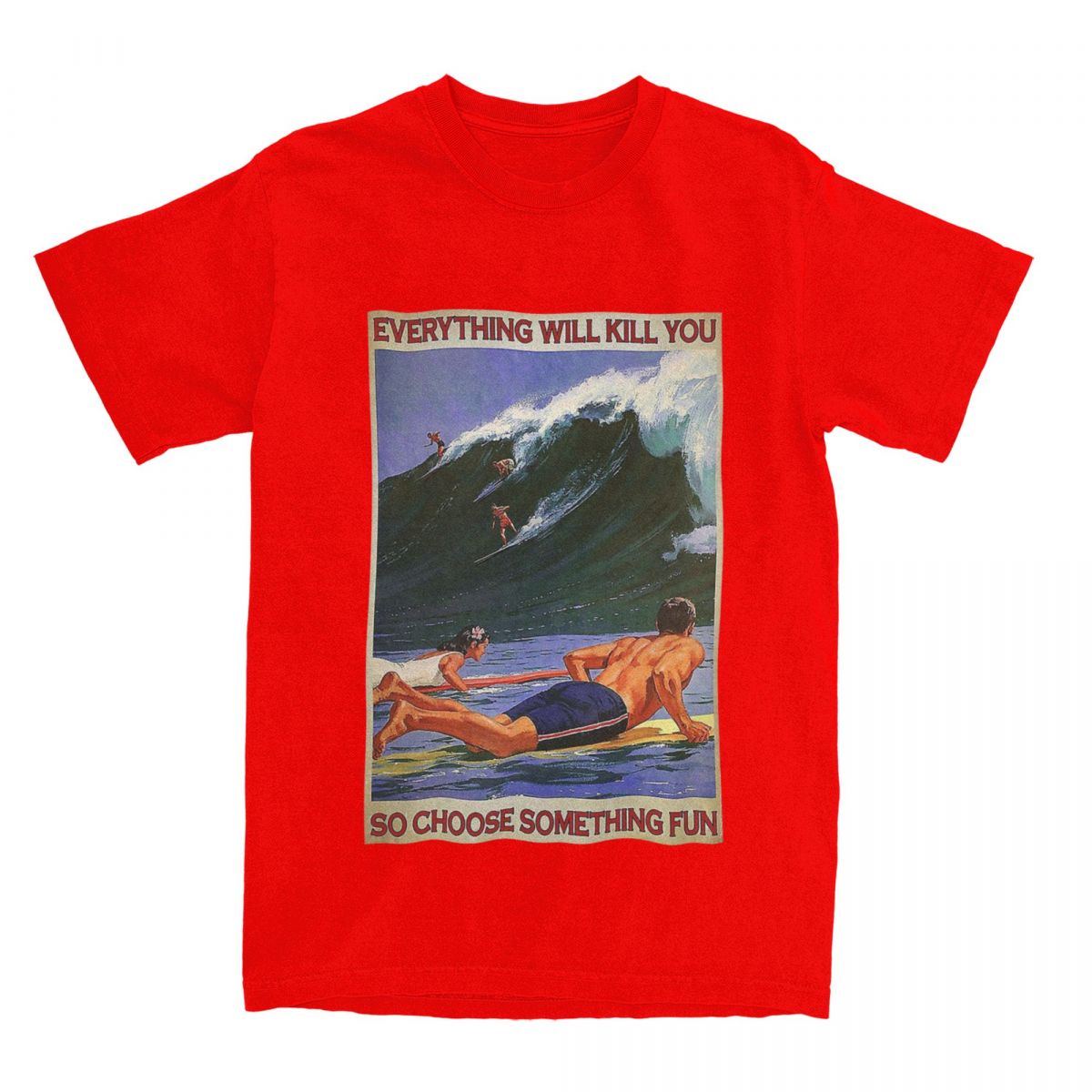 

Men Women s Board Surfing Graphic Printed Tee Shirt Apparel Vintage Cotton Sport Surf Lover Fan T Shirt Tee Clothing Summer S