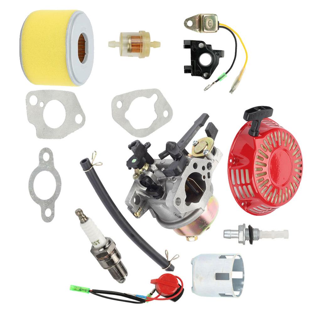 Buy Carburetor Kit For Honda GX240 GX270 Recoil Starter Air Filter ...