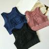 Women's Ultra-light Breathable Mesh Padded Sports Bra For Gym And Yoga Activities