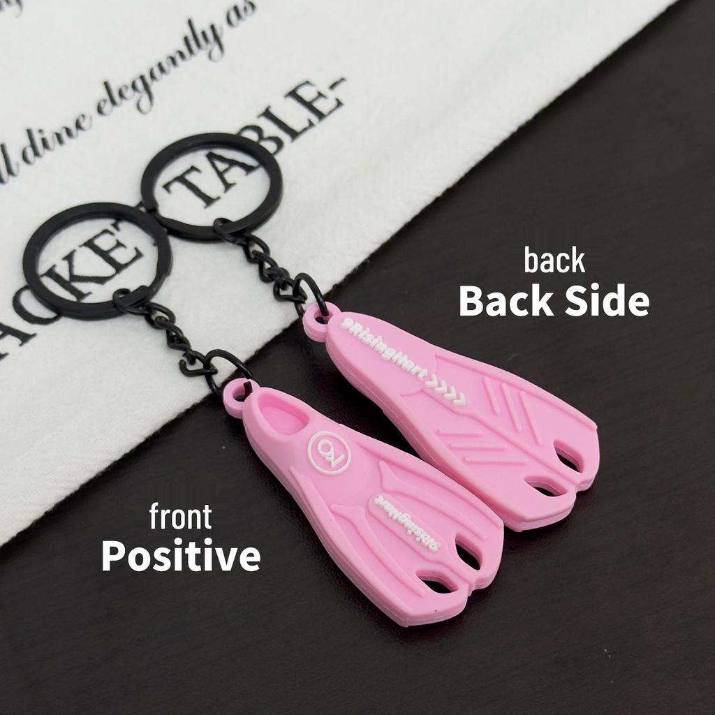 Miu Series Mini Barbell & Dumbbell Plate Keychain Bag Charm