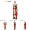 Middle Classic Eastern King Costume For Men Comfortable Polyester Fabric For Parties