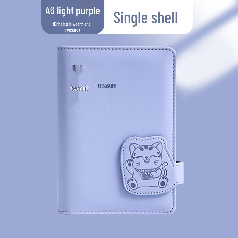 A6 Family & Student Financial Planner: Income & Expenditure Notebook, Loose-Leaf Ledger, Receipt Holder, Money Storage Album
