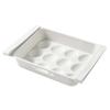 Refrigerator Drawer Type Egg Storage Box Pull-out Fruit and Vegetable Storage Box 12 Grid Egg Preservation Box Refrigerator Sort