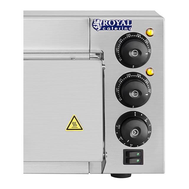 Pizza Oven Single Chamber Timer 120Min Royal Catering