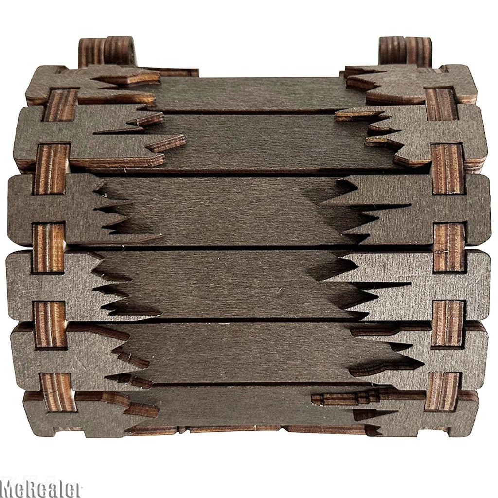 In Stock Wooden Mimic - Creative Monster Treasure Chest Box, Halloween Toy Gift for Dungeons & Dragons