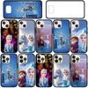 For Samsung Galaxy S24 S23 iPhone 16 15 14 Xiaomi Redmi Note 13 12 11 10 8 Plus 9 Pro Max X XR 14C Phone Case Lovely Elsa Anna Olaf OPPO Huawei Cover