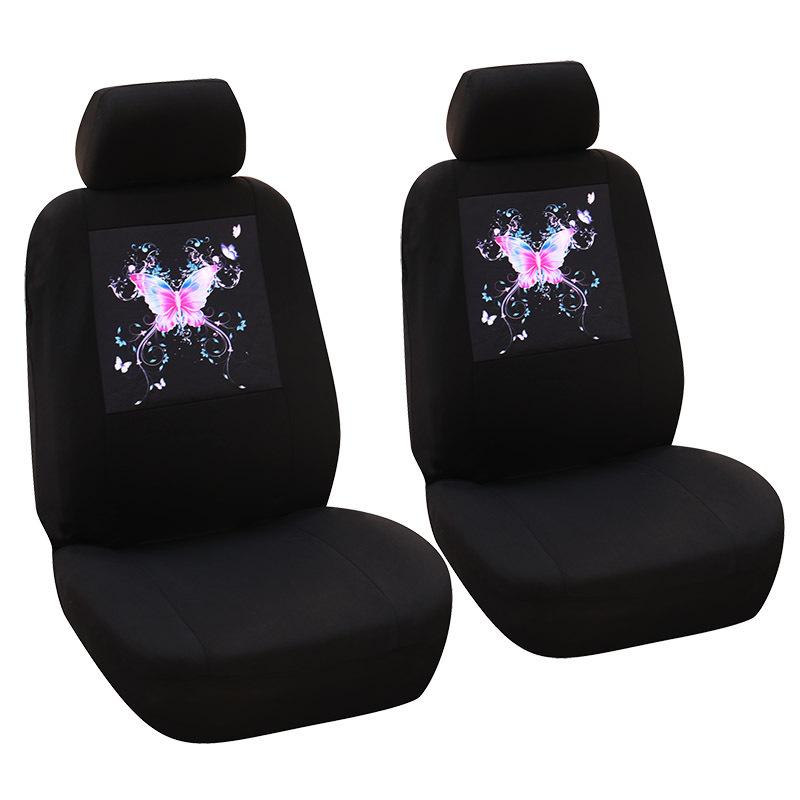 Gm Seat Cover Panda Skull Butterfly