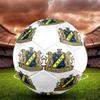 FC AIK Size 5 Soccer Ball, Machine-Stitched PVC, Durable & High Bounce, All Ages Fit, fan merchandise, matches & outdoor use.