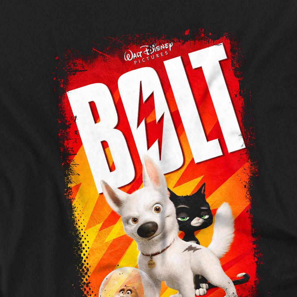 Disney Pixar Boys Bolt Poster T-Shirt
