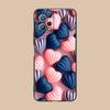 Y2K Glowing Hearts Mobile Phone Case for Huawei P60 P50 P40 P30 P20 P10 P9 P8 Pro Lite Plus Colorful Printing Cover Pretty Cover