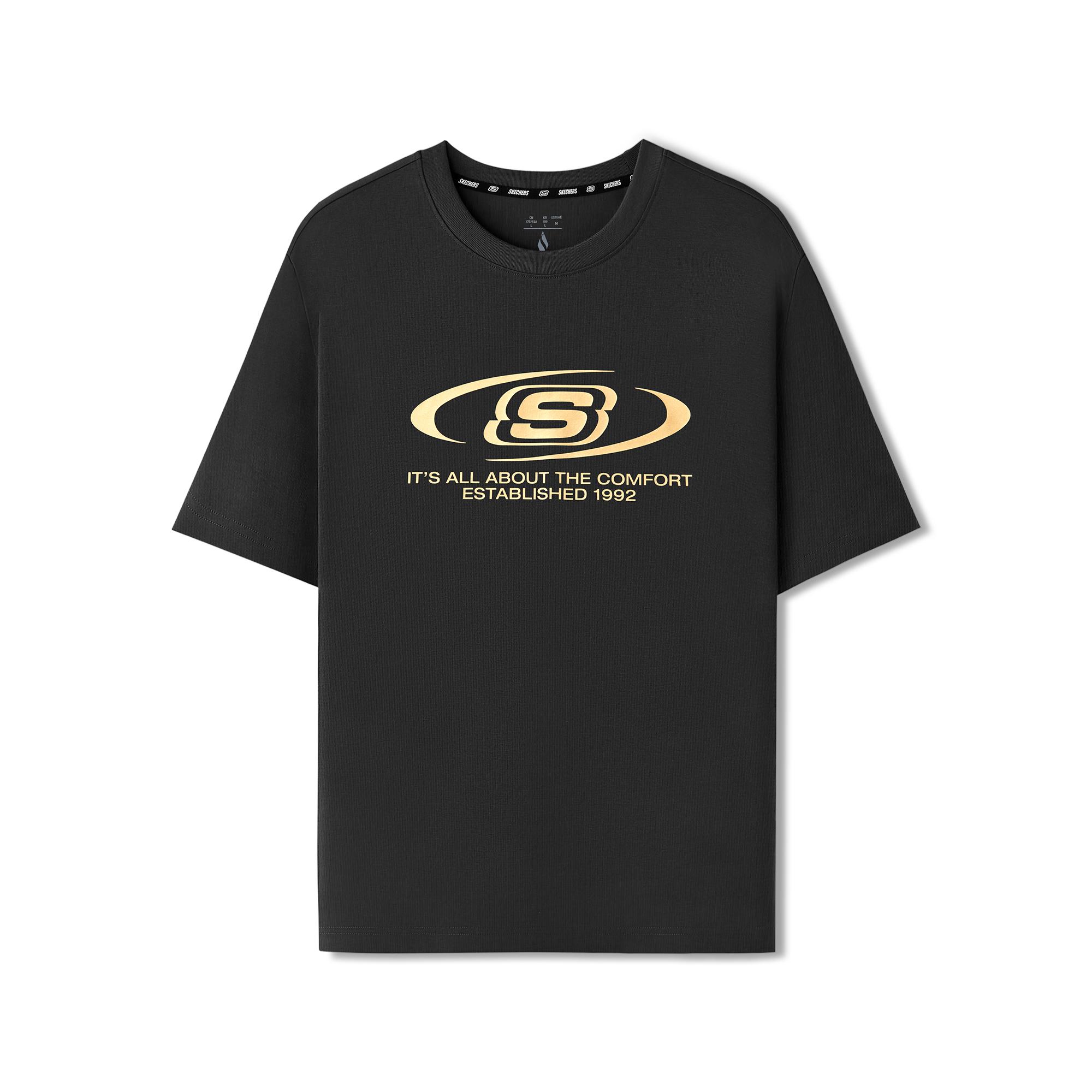 Skechers Ss26 Knitted Sports Breathable Short Sleeve T-Shirt Unisex Tops L226U064-0018 XS