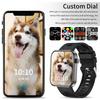 Bluetooth Call Smartwatch For Women Men Health Monitoring Voice Assistant Bracelet Custom Dial Sports Fitness Smart Watch