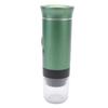 Portable Capsules Coffee Maker 72W 120ML Cup Full Automatic Outdoor Ground Coffee Machine for Home Travel Green