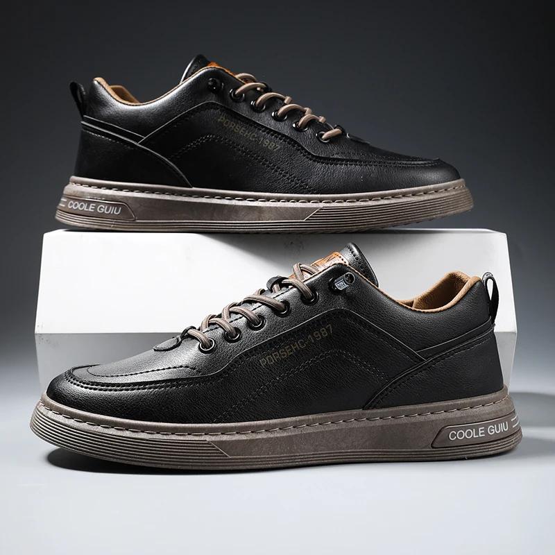 

Модные новые туфли для мужчин, удобные повседневные туфли на плоской подошве, кроссовки для мужчин на открытом воздухе, модные туфли на одной педали для мужчин 39 чёрный