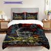 Michael Myers Halloween Horror Set Threepiece Set 1 Duvet Cover 2 Pillowcase Without Core Soft And Comfortable Duvet Cover And Pillowcase