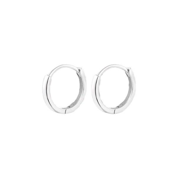 High-End S925 Silver Hoop & Stud Örhängen för Kvinnor & Män - Öronbrosk, Manschetter och Piercingsmycken