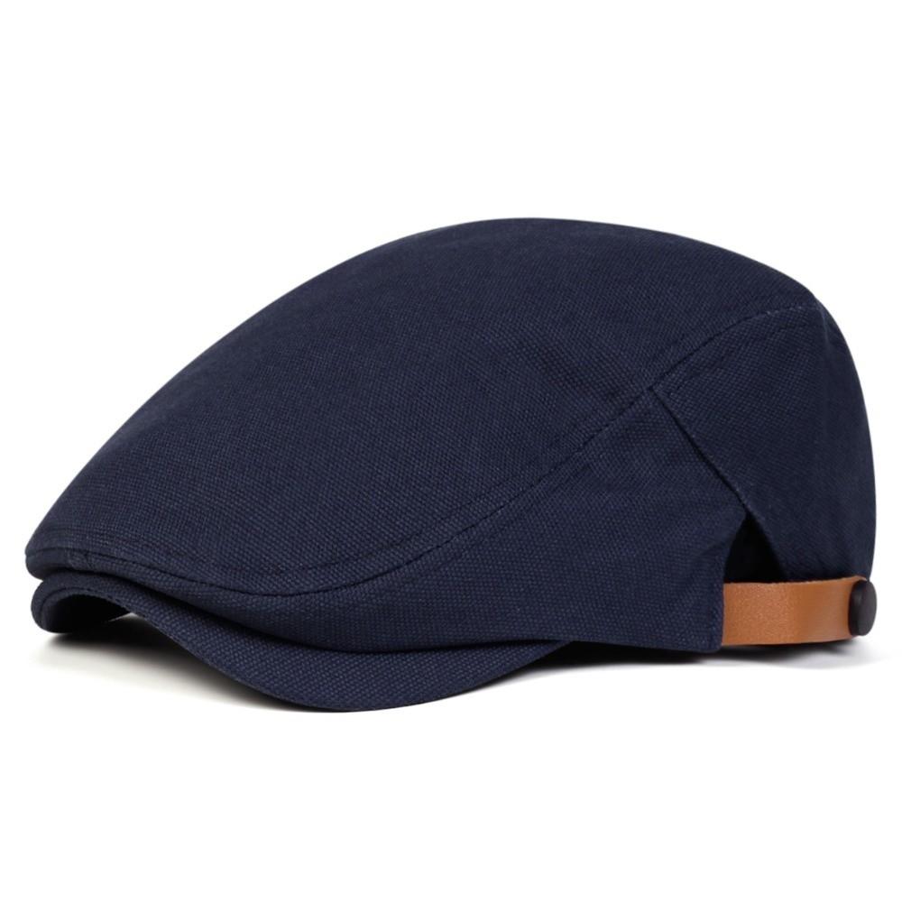 Trendy Fashion Embroidery Flat Top Beret Breathable Comfort Fit Beret Adjustable Newsboy Cap Vintage Style