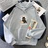 The Return of Vampurr Black Cat Posters Graphic Hoodies for Autumn/Winter Vintage Sweatshirt Funko Pop Clothing Moletom