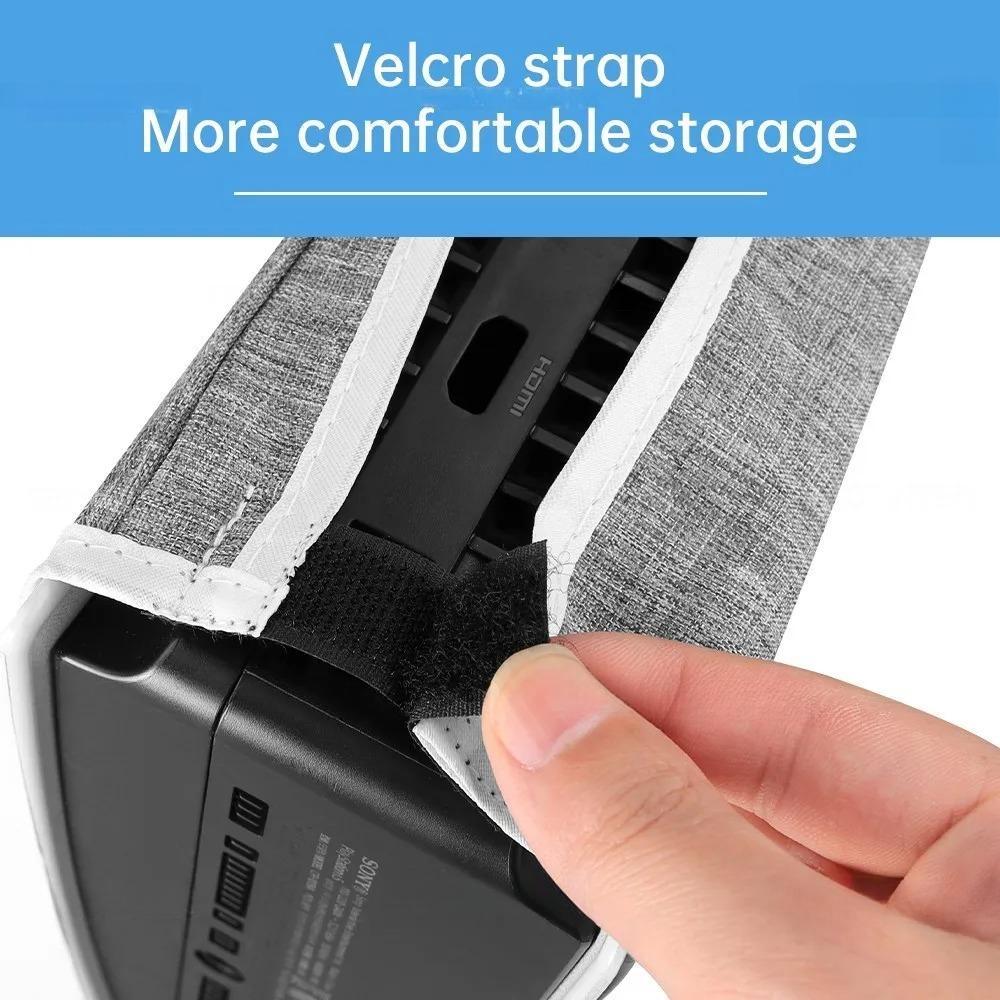 Capac de praf pentru consola PS5, capac de praf în mod vertical pentru consola PS5, pânză furnică, capac de praf pentru consolă de jocuri, rezistență la zgârieturi pentru accesorii PS5