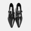 Fashion Elegant Versatile Women Pumps 2025 New Style Pointed Toe Mid Heels Shoes Fashion Outside Casual Buckle Comfy Women Shoes