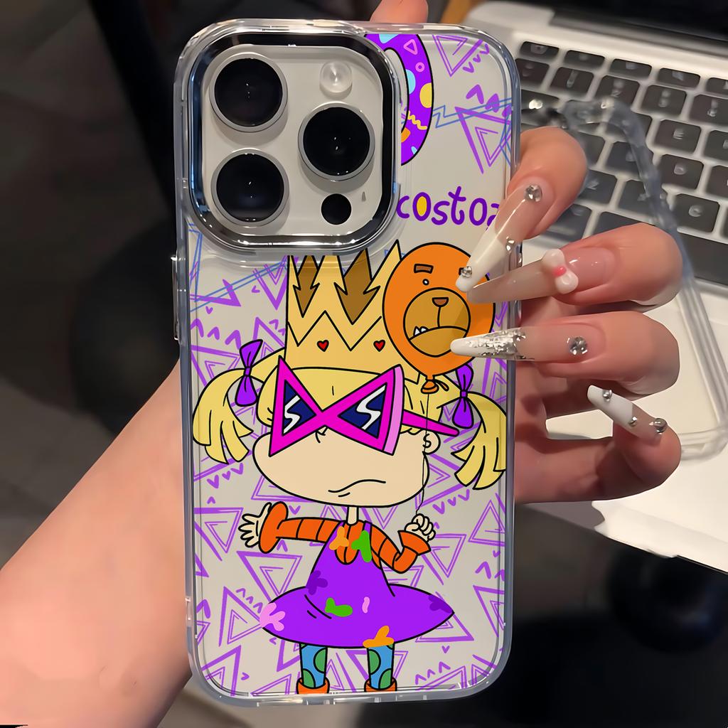 Cartoon R-Rugrats Dinosaurier Heißes Handyhülle für Samsung Galaxy S25 S24 S23 S22 S21 S20 Note20 FE Ultra Edge Plus 4G 5G Weiche Hülle