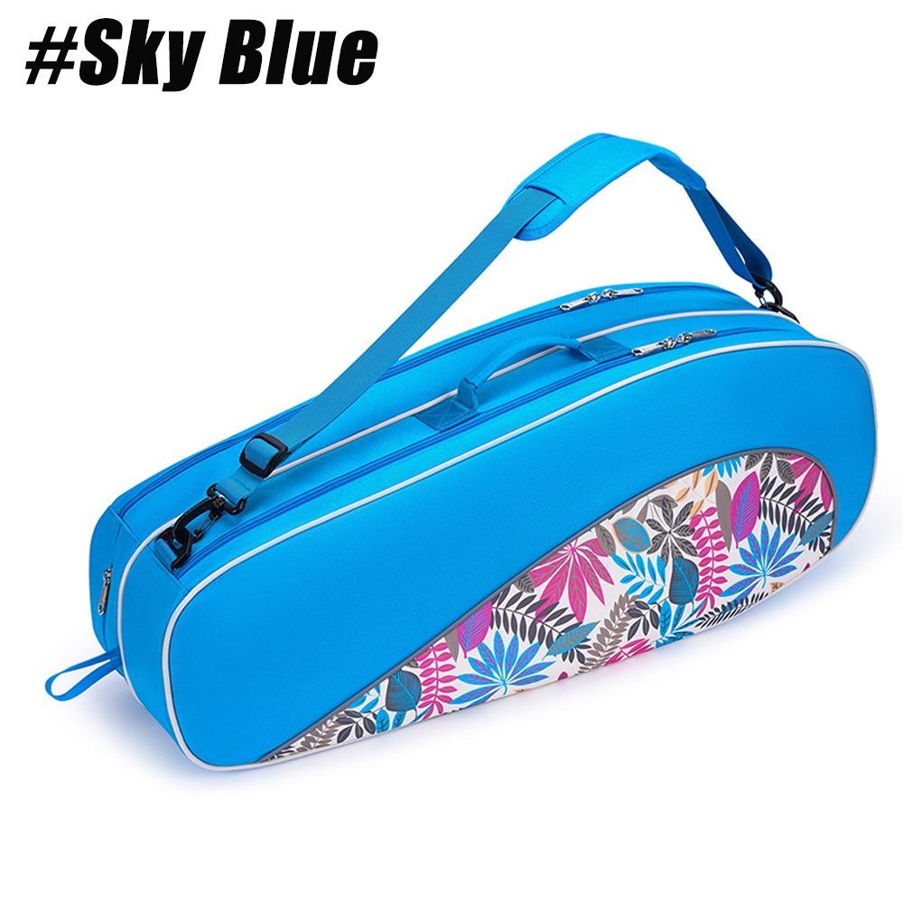 Multifunctional Badminton Racket Handbag Shoes Compartment Carrying Handbag  for Men and Women