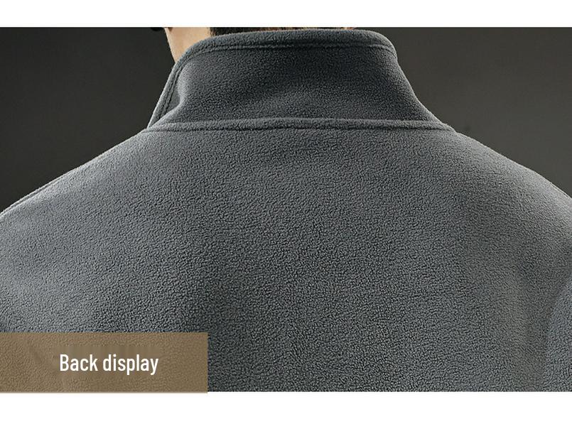 2025 Winter Men's American-Style Heavyweight Fleece Warm Jacket - Trendy, Loose, Plus Size Outerwear for Autumn/Winter.