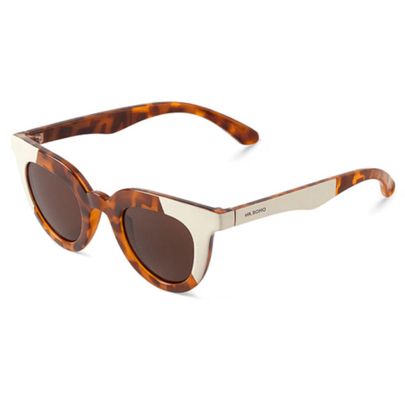 Espagne MR BOHO Hayes Crème Lunettes de Soleil Leo