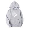 Flower Stripe Pattern, Printed Hoodie, Autumn And Winter Fashion Men'S And Women'S Long-Sleeved Sweater