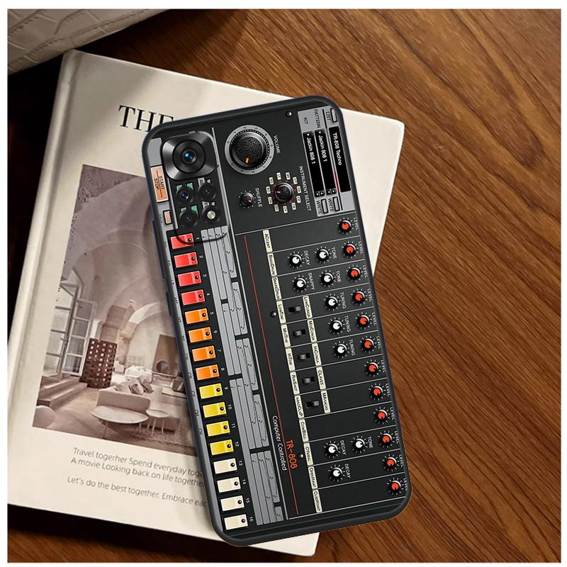 Music DJ Controller Mixer Case For Xiaomi Redmi Note 14 9 10 11 12 13 Pro 11S 12S Cover For Redmi 15 C 14C 12C 10C 13C