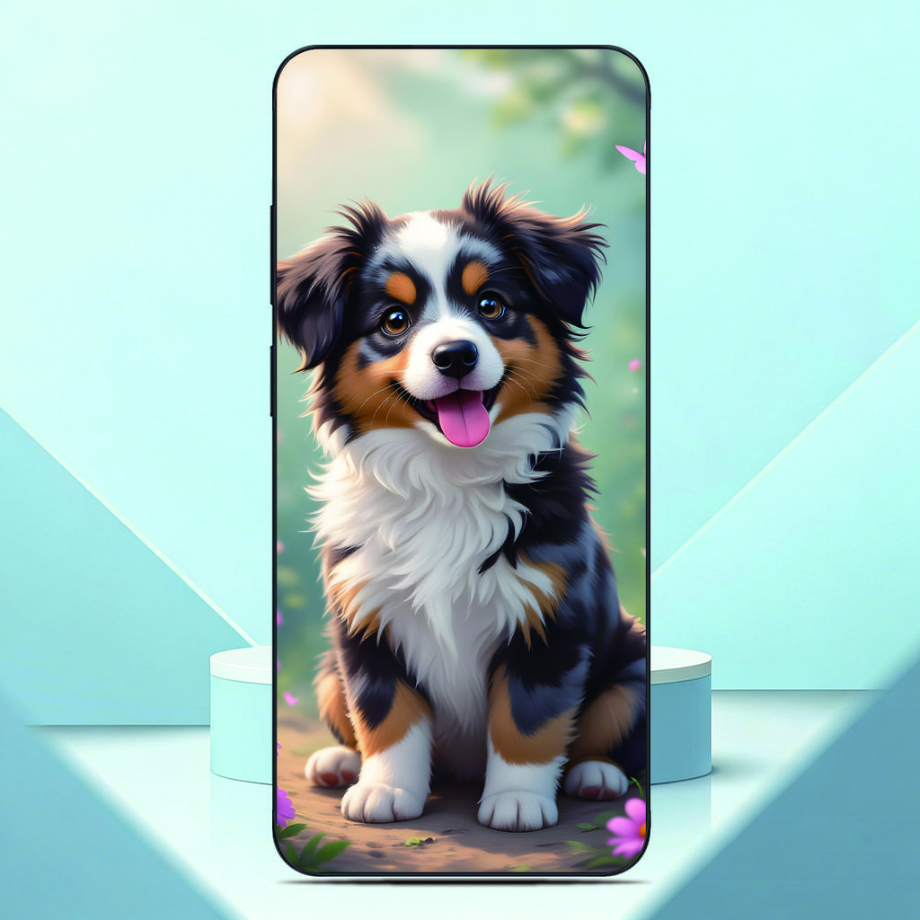 Animal Dog Puppy Phone Case For Motorola Moto G54 5G Painted Back Cover For Moto G54 Power G64 TPU Soft Fundas Customized Photo