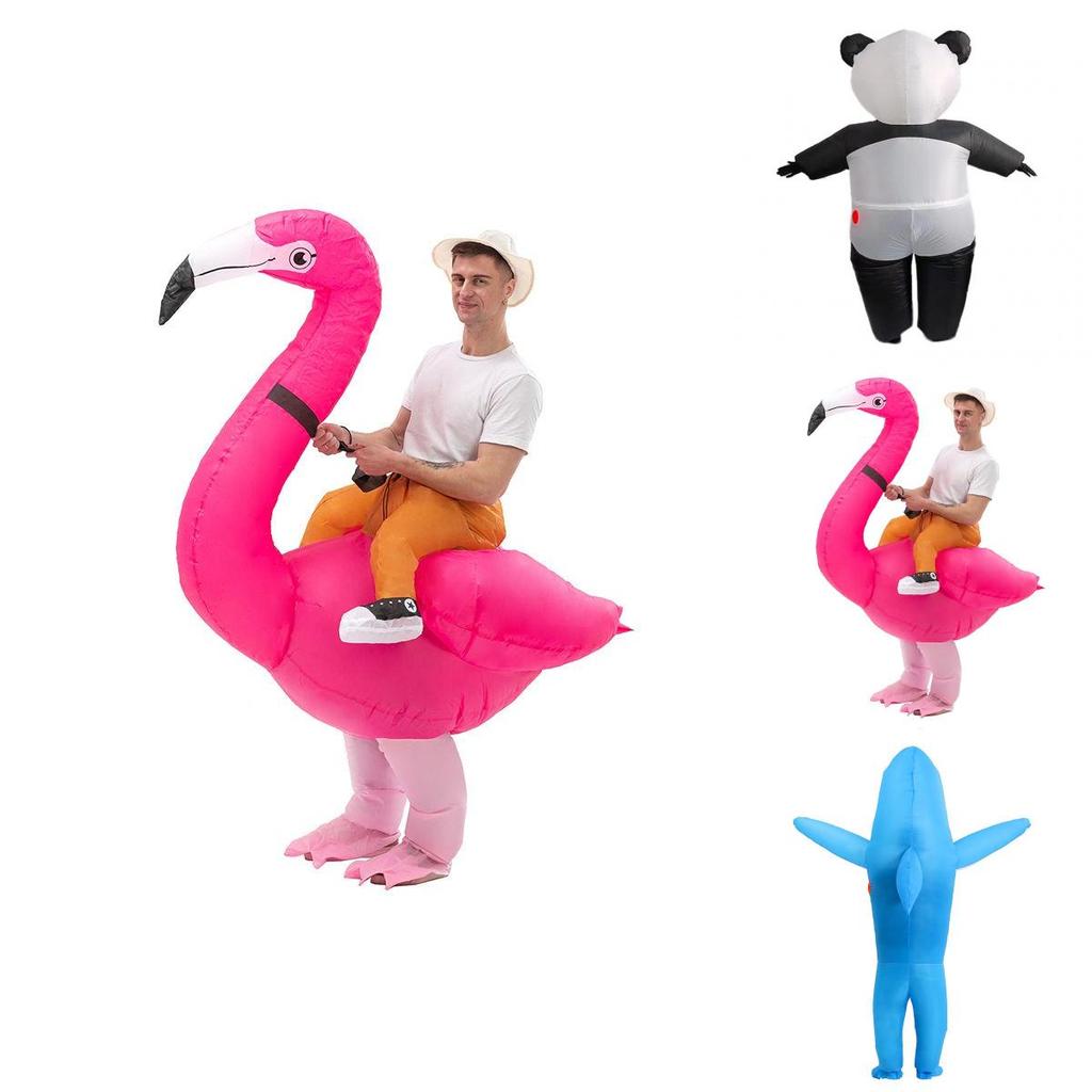 Zábavný nafukovací zvířecí kostým na Halloween, cosplay a maškarní večírky