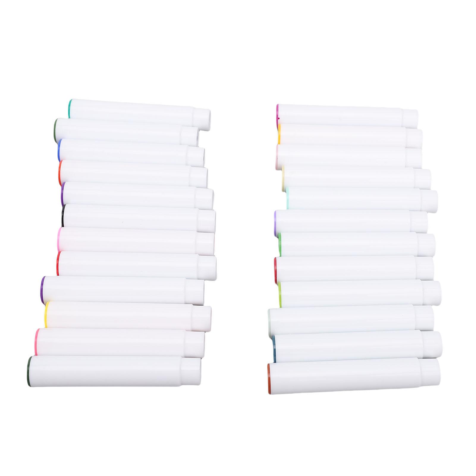 

24 шт. Картриджи с чернилами для маркеров Плавное непрерывное письмо Быстросохнущие чернила для маркеров