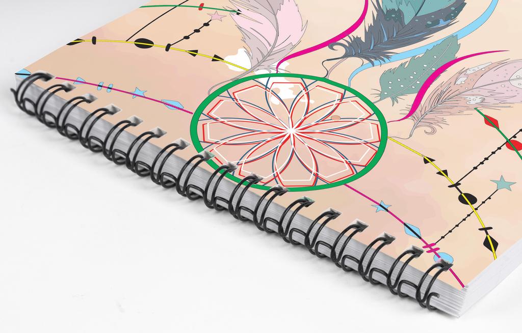 Inkdotpot Dream Catcher Perpetual Calendar, Important Dates To Remember- 6x9 Monthly and Daily Journal for Special Days