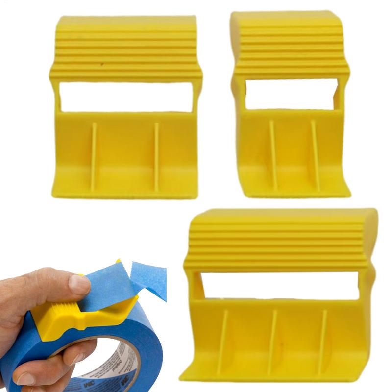 Masking Tape Dispenser Painters Tape Compact Cutter Applicator Painting Tape Dispenser Tool for Studio Indoor Home and Outdoor