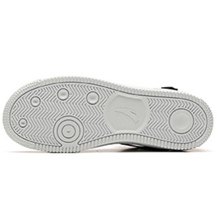 Anta Casual Slip Resistant Abrasion Resistant High top Skateboard Shoes Women's Red 92948061-5