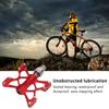 Quick Release Pedals, Aluminum Alloy Long-Life Waterproof Hollow Design for Road Bikes and Mountain Bikes (Red, Boxed) (Dilwecperbkw7vy-12)