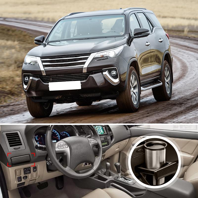 Auto Interior Dashboard Cup Holder Black/Brown 55604-0K010 55604-0K020 For Toyota Hilux Vigo SR Pickup Fortuner 2004-2015 LH RH