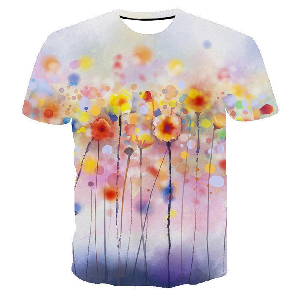 

2024 Детская повседневная футболка с цветным блоком и принтом Детская повседневная футболка - круглый вырез, короткий рукав, трикотажное полотно, верх, свободное женское платье 160