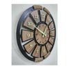 Phosphorescent Wooden Analog Wall Clock Syhfosfor1